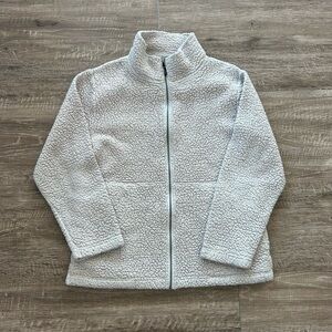 Women's Soft White Teddy Jacket